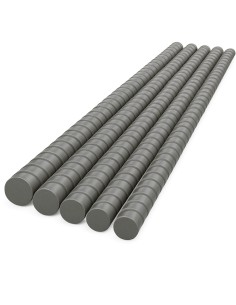 Tondino Ferro Zigrinato 2 m Barra Armatura Cemento Armato Edilizia Pezzi 5