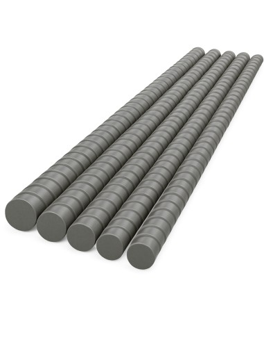 Tondino Ferro Zigrinato 2 m Barra Armatura Cemento Armato Edilizia Pezzi 5