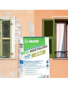 Intonaco Rasante Mape-Antique NHL Eco Restaura Alta Traspirabilità Sacco 25 Kg  2