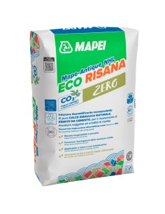 Intonaco Deumidificante A Base Calce Mape Antique NHL Eco Risana 20 Kg
