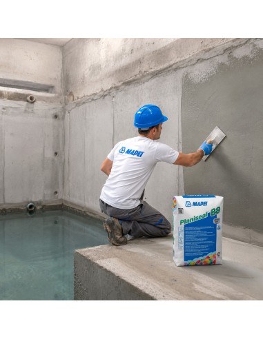 Cemento Osmotico Grigio Planiseal 88 Impermeabilizzazione Murature 25 kg