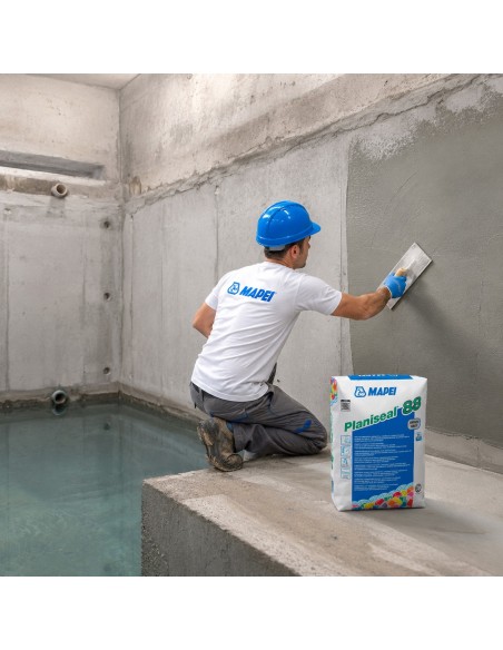 Cemento Osmotico Grigio Planiseal 88 Impermeabilizzazione Murature 25 kg