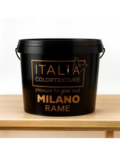Decorativo Murale Milano Interni Colore Rame Effetto Seta Riflessi Perlescenti 2