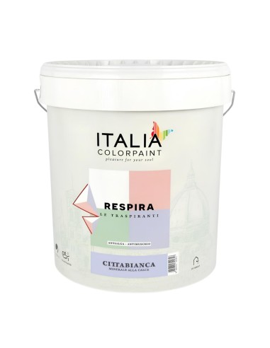Cittabianca Idropittura Bianca Minerale Alla Calce Traspirante Vari Formati
