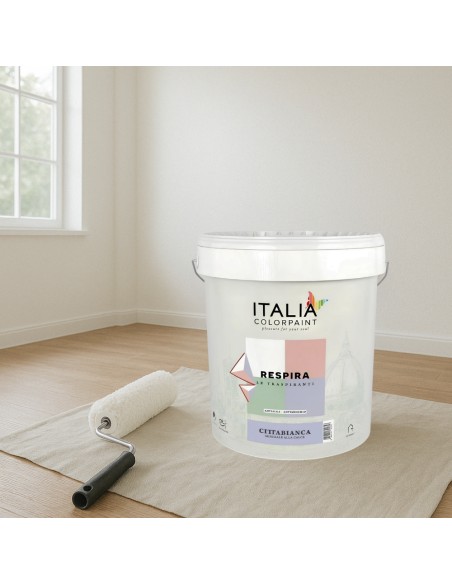 Cittabianca Idropittura Bianca Minerale Alla Calce Traspirante Vari Formati