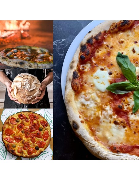 Forno Legna Artigianale Diametro 110Cm Super Capienza 6/8 Pizze Cottura Diretta