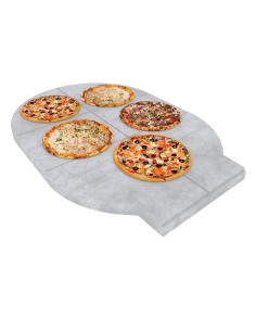 Forno Legna Artigianale Diametro 80 Cm Super Capienza 4/6 Pizze Cottura Diretta 2