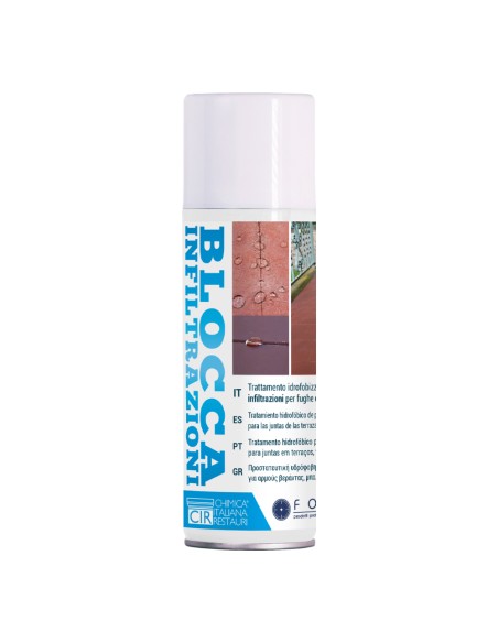 Blocca Infiltrazioni Spray Idrofobizzante Superfici Piastrellate Pietra 200 ml