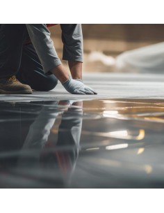 Cera Metallizzata Pavimenti ad Alta Resistenza Effetto Lucido Cirwax Lux da 1 lt 2