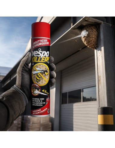 Prochimica VESPAKILLER Schiumogeno Insetticida Per Vespe E Calabroni Uso Domestico E Civile 750 ml