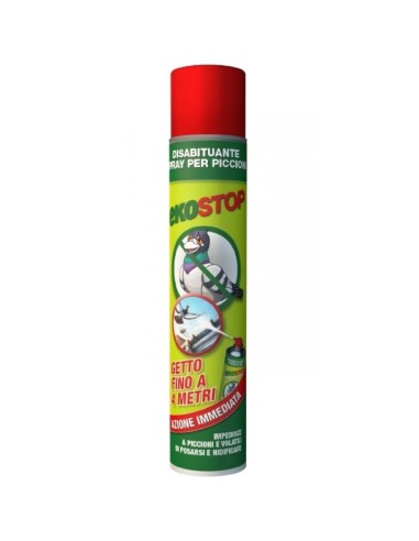 Prochimica EKOSTOP Disabituante Piccioni E Volatili Spray Fino a 4 Metri 750 Ml