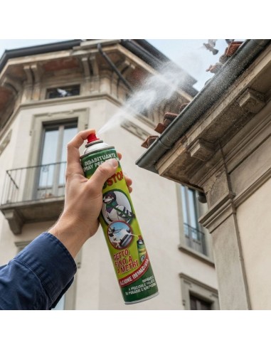Prochimica EKOSTOP Disabituante Piccioni E Volatili Spray Fino a 4 Metri 750 Ml