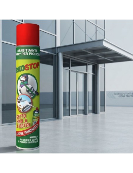 Prochimica EKOSTOP Disabituante Piccioni E Volatili Spray Fino a 4 Metri 750 Ml