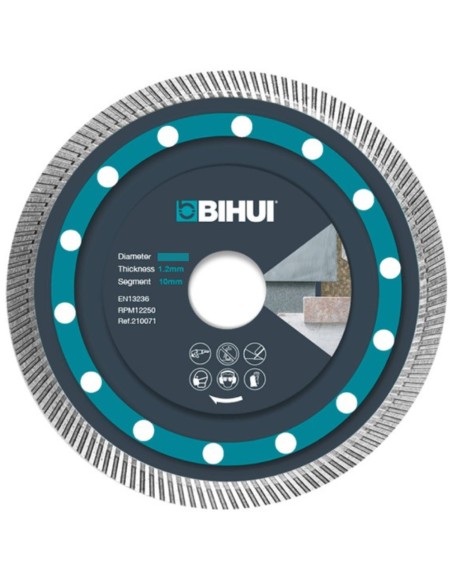 BIHUI Disco Diamantato Super Narrow Ø 115 mm Mod. DCBN115