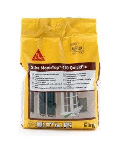 SIKA Monotop 110 Quickfix Malta Pronta Grigia A Presa Rapida 5 Kg