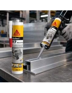 SIKA Sikaflex 117 Metal Force Adesivo Monocomponente Per Metalli Grigio 290 ml 2