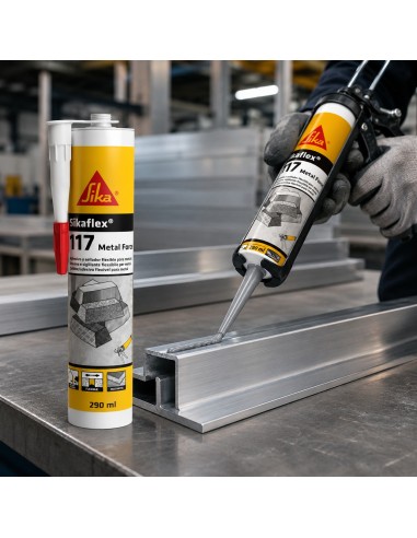 SIKA Sikaflex 117 Metal Force Adesivo Monocomponente Per Metalli Grigio 290 ml