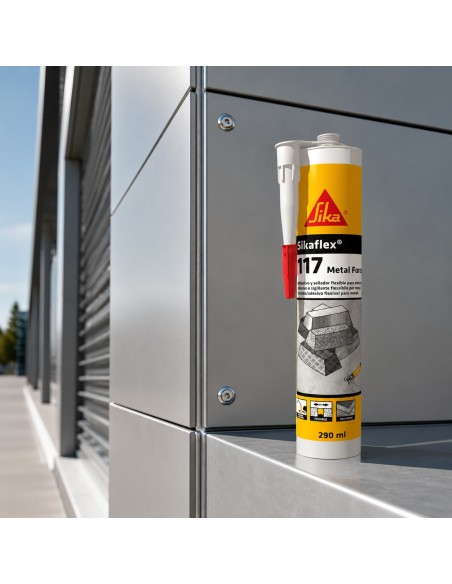 SIKA Sikaflex 117 Metal Force Adesivo Monocomponente Per Metalli Grigio 290 ml