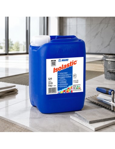 MAPEI ISOLASTIC 5 kg Lattice Elasticizzante Da Miscelare Per Adesivi Cementizi