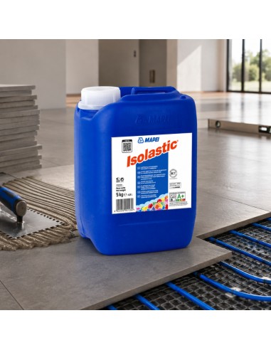 MAPEI ISOLASTIC 5 kg Lattice Elasticizzante Da Miscelare Per Adesivi Cementizi