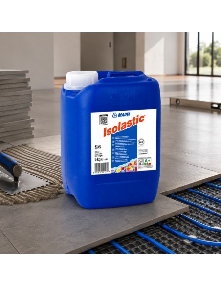 MAPEI ISOLASTIC 5 kg Lattice Elasticizzante Da Miscelare Per Adesivi Cementizi