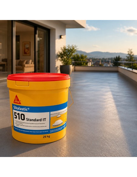SIKA Sikalastic 510 Standard IT 20kg Membrana Liquida Bianca Impermeabilizzante