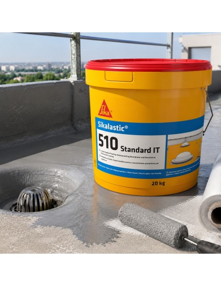 SIKA Sikalastic 510 Standard IT 20kg Membrana Liquida Bianca Impermeabilizzante