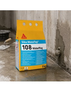 SIKA Monotop 108 Water Plug Malta Presa Istantanea Per Infiltrazioni Acqua 5 Kg 2