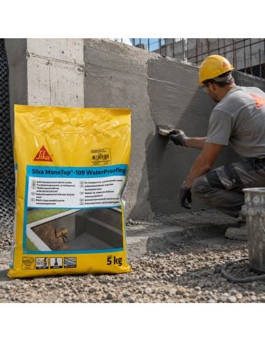 SIKA MonoTop 109 WaterProofing Malta Cementizia Grigia Per Impermeabilizzazioni