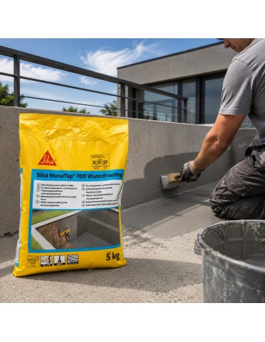 SIKA MonoTop 109 WaterProofing Malta Cementizia Grigia Per Impermeabilizzazioni