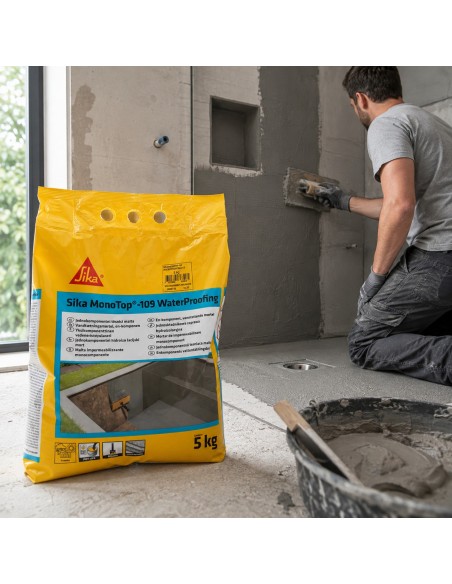 SIKA MonoTop 109 WaterProofing Malta Cementizia Grigia Per Impermeabilizzazioni