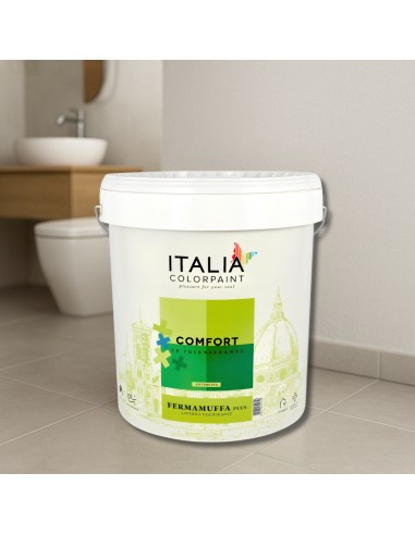 Fermamuffa Plus Idropittura Bianca Lavabile Traspirante Interni Igienizzante