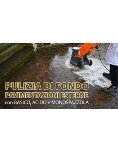 Detergente Acido Concentrato Profumato per Pavimenti da 10 lt Acido