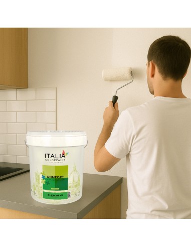 Biancosan Plus Idropittura Bianca Igienizzante Interni Antimuffa E Traspirante