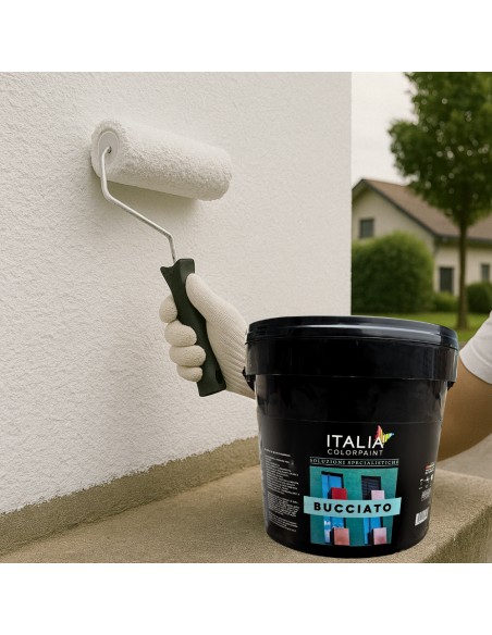 Bucciato Plastico Al Quarzo Sabbioso Per Finitura Buccia D'Arancia Vari Formati