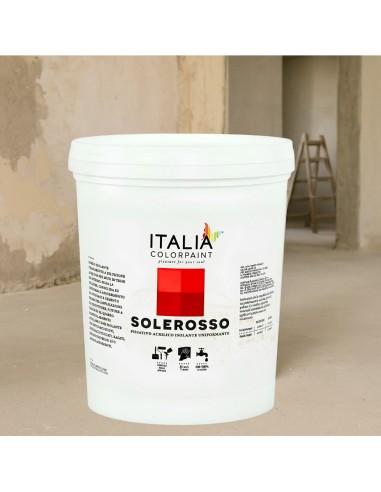 Solerosso Primer Trasparente Per Muri Fissativo Acrilico Isolante Uniformante
