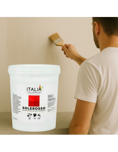Solerosso Primer Trasparente Per Muri Fissativo Acrilico Isolante Uniformante