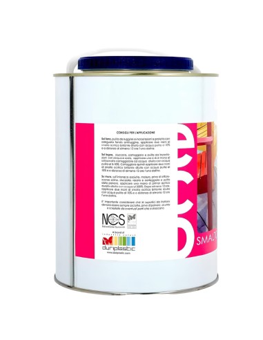 Ecolux Smalto Ecologico Vari Colori Acrilico Ad Acqua Legno E Metallo Brillante