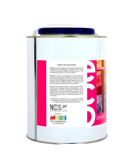 Ecolux Smalto Ecologico Vari Colori Acrilico Ad Acqua Legno E Metallo Brillante
