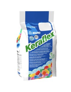Adesivo Cementizio Piastrelle Presa Rapida Keraflex Colore Bianco 5 kg