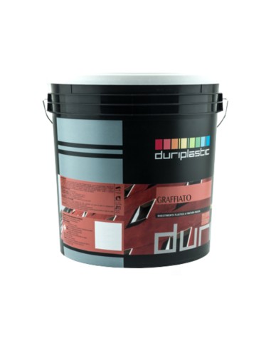 Graffiato Rivestimento Plastico Bianco Idrorepellente Con Quarzi Purissimi