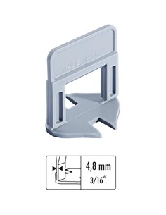 Distanziatori Elementi Livellanti RLS HD 4,8 mm h. 12 mm Confezione 250 Pezzi  2