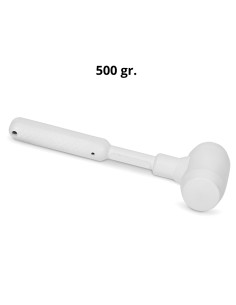 Martello Battipiastrelle Gomma Bianca Antirimbalzo Antimacchia 500gr  2