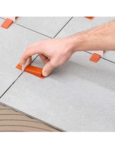 Distanziatori Elementi Livellanti RLS Giunti Ultrasottili 1mm h.12 mm 300 Pezzi 2