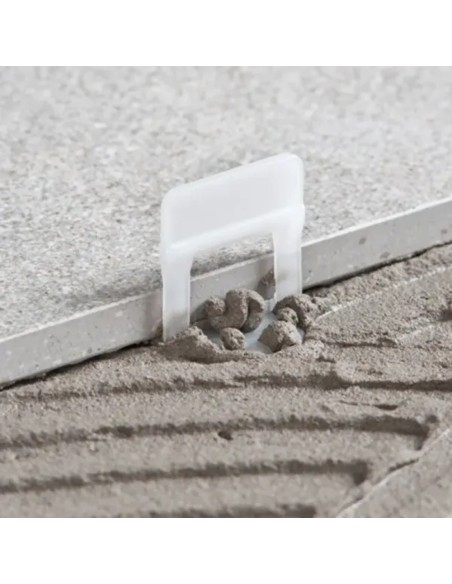 Distanziatori Elementi Livellanti RLS Giunti Ultrasottili 1mm h.12 mm 300 Pezzi