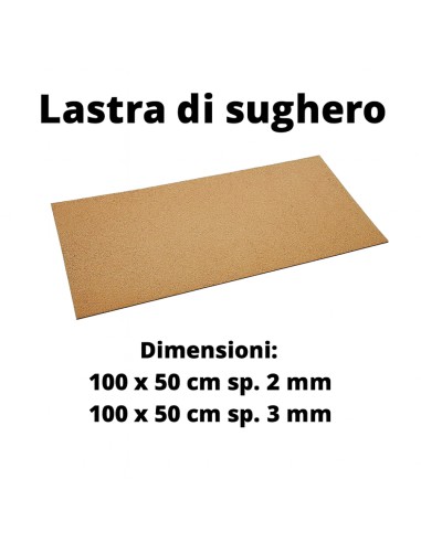 Lastra Sughero Resistente A Compressione Contrasta Umidità Muffa Condensa