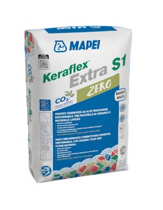Adesivo Piastrelle Keraflex Extra S1 Colore Bianco Sacco 23 Kg