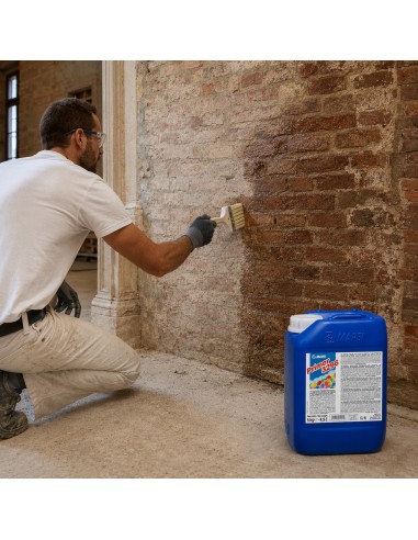 Mapei PRIMER 3296 Primer Acrilico Antipolvere In Dispersione Acquosa Da 5 Kg