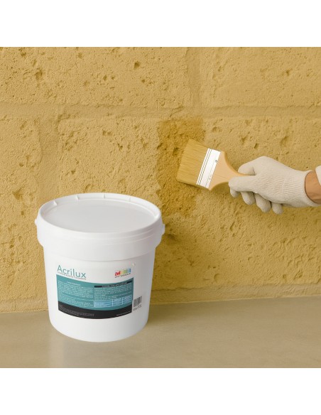 Acrilux Lucidante Vetrificante Acrilico Trasparente A Base Acqua Per Superfici