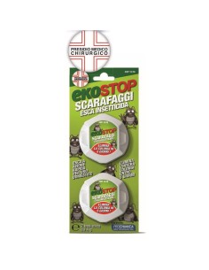 Trappola Scarafaggi Blister Blatte Esca Insetticida Casa Fessure Nido Ekostop